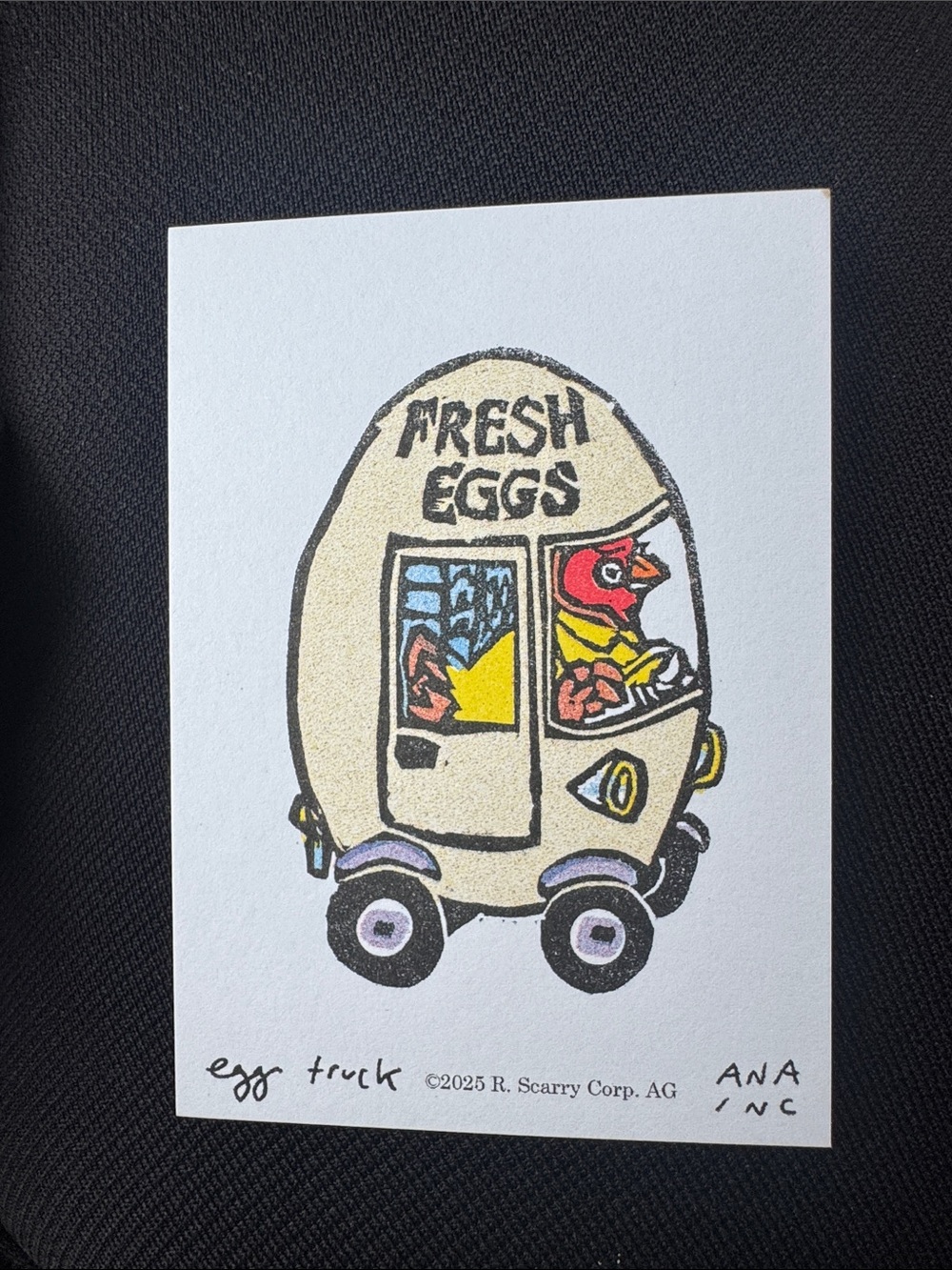 Inciardi - Egg Truck - Mini Print